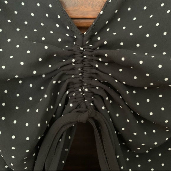 Victoria's Secret Black & White Polka Dot Romper, Size XS - Picture 8 of 16